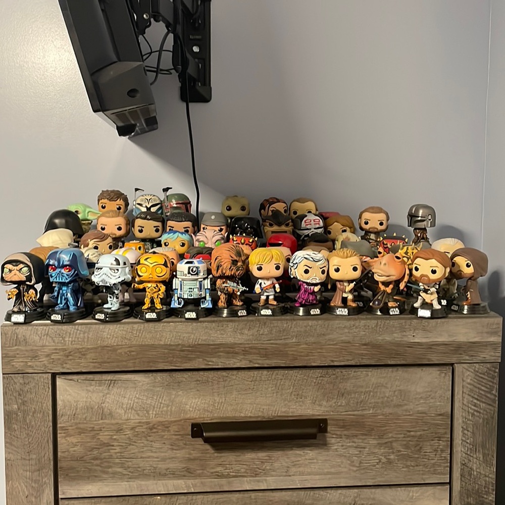Big lot of Funko pop Star Wars
